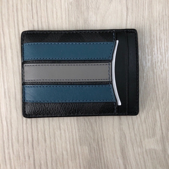 Coach 3 in 1 Signature C Money Clip Card Case Gift - Picture 2 of 6